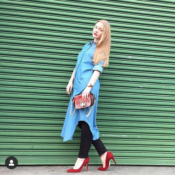 🎁 Milly Snakeskin Textured Gold Chain Burgundy Crossbody Purse Handbag Clutch - Picture 4 of 5